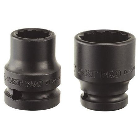 KT PRO 1/2" Drive Impact Socket 1/2", 12 Point D1420S16